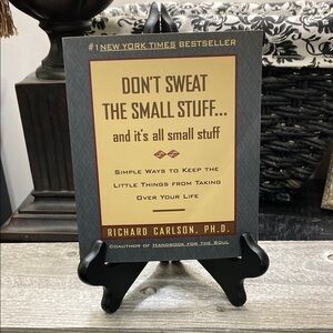 Vintage 1997 Don't Sweat the Small Stuff Book!
